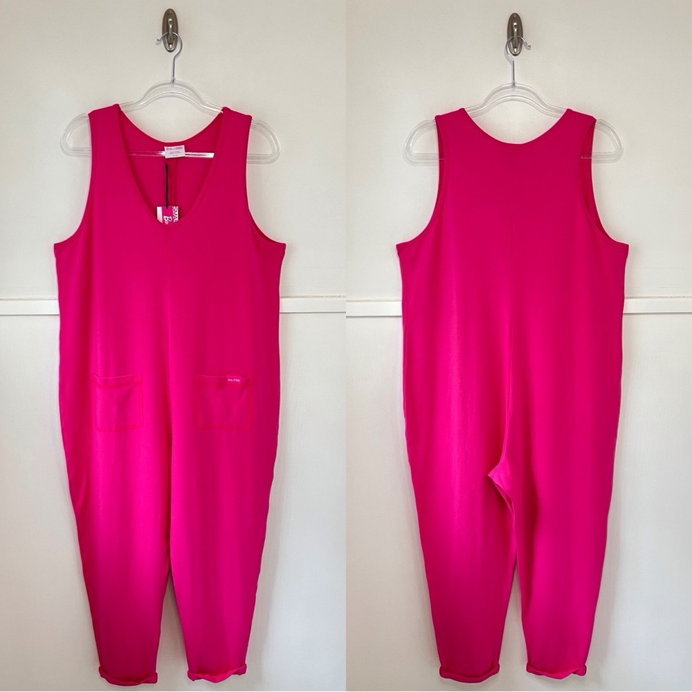 Barbie x Smash + Tess Collab Edition Pink Sunday Romper NWT